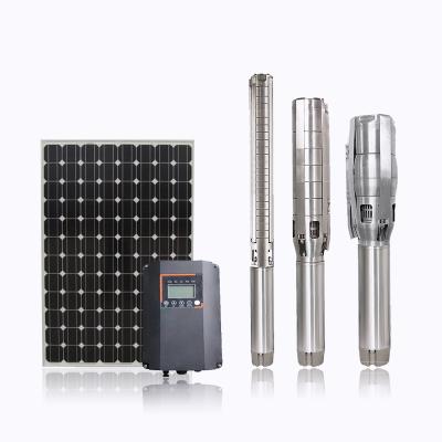 China 05hp solar irrigation water pump solar water mechine pump for farm solar water pump system irrigation underwater deep for sale