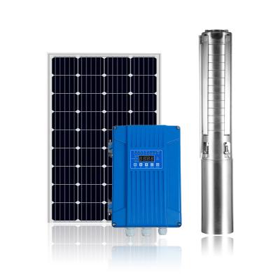 China High Quality Deep Good Irrigation Submersible Solar Water Pump For Agriculture DC for sale