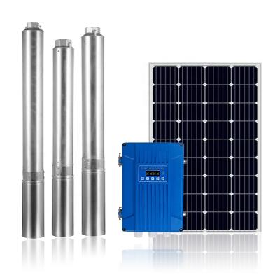 China Irrigation Angola Mozambique Namibia Uganda Kenya Solar Submersible Pump 0.3-5hp for sale