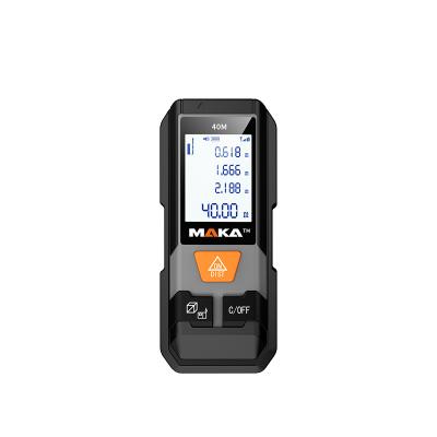 China Intertek CE FCC Rohs 40m MAKA MK202 Maka Mini Rangefinder Laser Distance Meter à venda