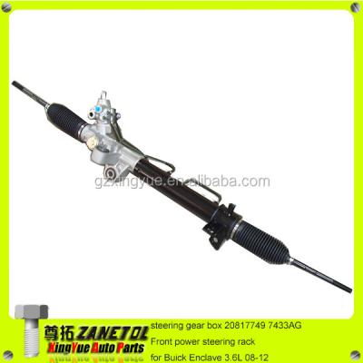 China Steel Steering Gear Box 20817749 Front 7433AG Power Steering Rack For Buick Enclave 3.6L 08-12 for sale