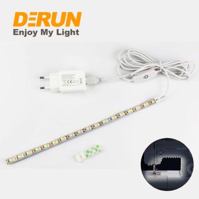 China Sewing Machine LED Strip Light Kit with Touch Dimmer and USB Power Flexible LED Strip Light Sewing-Tape for sale