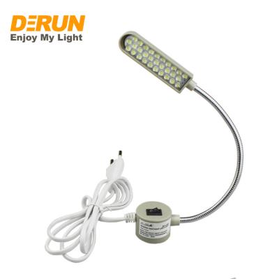 China ABS+PVC+Iron+Aluminum Portable Sewing Machine Light Base Goose Neck LED Magnetic Mounting Flexible Lamp 10LEDs 20LEDs 30LEDs 0.5W 1W 1.5W for sale