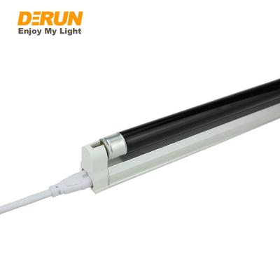 China Blacklight BLB Fluorescent Lamp Fixture Money Detector T5 G5 Home Linkable UV Currency Checking Ultraviolet Tube Light Set for sale