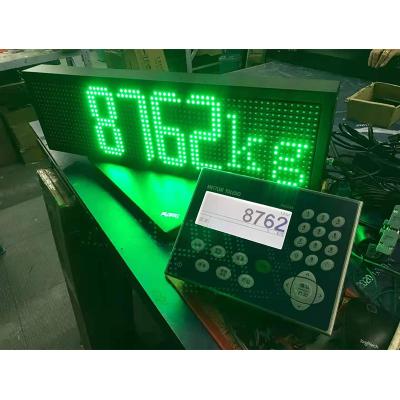 China Truck Scale Big Screen LED Accurate External Weighing Display For Truck Scale for sale