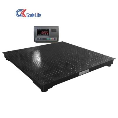 China 2 Ton Mechanical Digital Weighing Platform Automatic Zero Floor Scale With Printer In China for sale