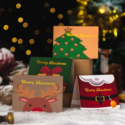 China No Blessing Three-dimensional Creative Thanksgiving Cartoon Greeting Card Christmas Card DIY Hand Card Hand Birthday for sale