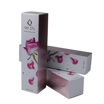 China Recyclable Custom Wholesale Paper Cosmetic Packaging Boxes Folding Printed Paper Box Sleeve Product Packaging for sale