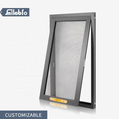 China Wholesale Aluminum Bathroom Windows,Stained Glass Desk Screen Magnetic Smile Bro Good Quality Small Size Windows With Low Cost Temple Glass for sale