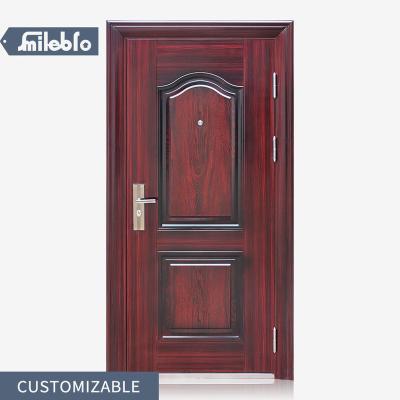 China Sound Insulation Smile Bro Factory Sale Have Stock Steel Doors 7CM Interior Exterior Steel Doors Waterproof /Moth-Proof Iron Steel Doors For Home for sale