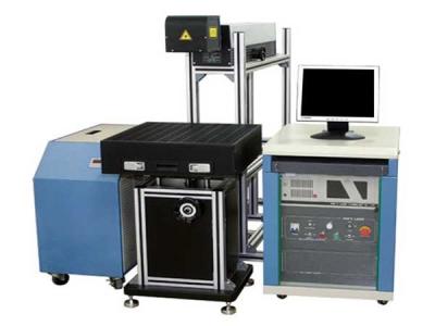 China Leather / fabric / cloth co2 laser marking machine , professional Laser Marker for sale