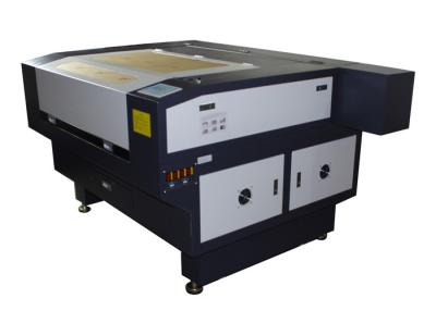 China Small apparel / leather co2 laser cutting machine with honeycomb working table or strip table for sale