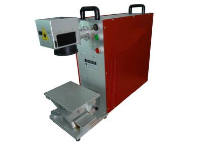 China Portable High precision 3D laser marking machine with rotary attachment for sale