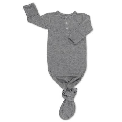 China Antibacterial Bamboo Fiber Baby Sleeping Bag Cotton Soft Breathable Newborn Organic Baby Knotted Pajamas Newborn Baby Knotted Dress for sale