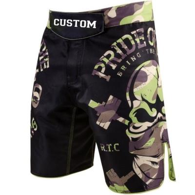 China Comfy custom atacado muay pakistan thai sublimation sports compression vanum fighter men Muttahida Majlis-e-Amal shorts for sale