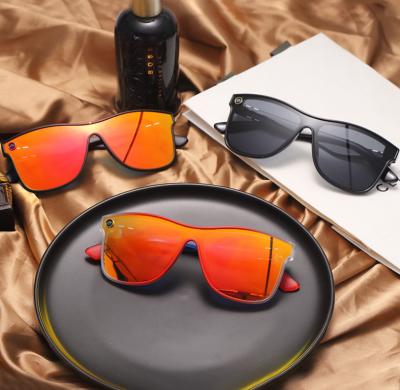 China New Fashion Sunglasses Sports Oversized Colorful Men And Women 100% Glass Recycling Sunglasses for sale