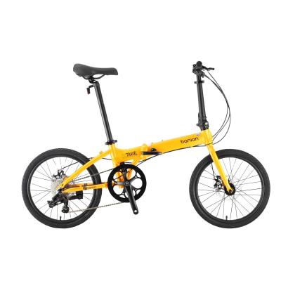 China New Type 20 Inch Folding Bicycle 10 Speed ​​Portable Rear Derailleur Aluminum Alloy Frame Reminiscent Steel Folding Travel 20 For OEM for sale