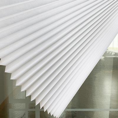 China Custom Arched Blackout Shades Nonwoven Vertical Windows Blackout Tent Kitchen Manual Office Curtain Blinds for sale