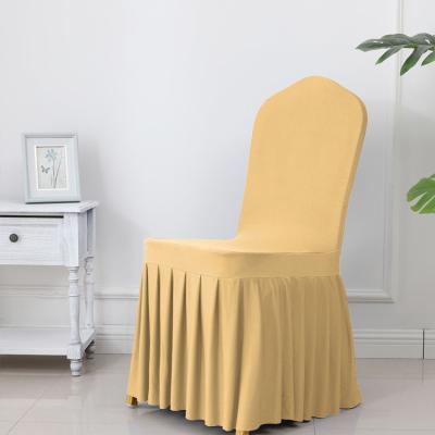 China China latest design jacquard party thickened spandex wedding banquet baby chair cover for sale