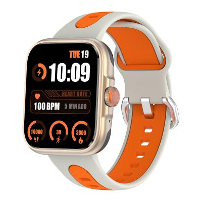 China GPS 1.78'' AMOLED HD Display Smartwatch Bluetooth Call Receive Text Sleep Tracker Gold for sale