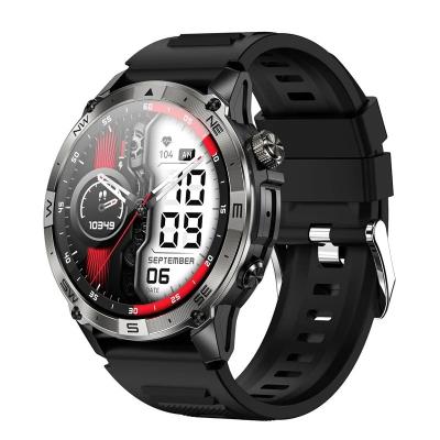 China HK08 Black GPS NFC Smart Watch 1.43 Inch AMOLED Touchscreen BT5.3 NFC IP68 Heart Rate 466x466 for sale