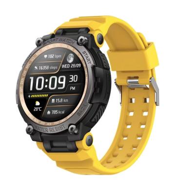 Κίνα Κίτρινο Bluetooth Καλέστε Smart Watch πυξίδα Παρακολούθηση ύπνου Παρακολούθηση καρδιακού παλμού προς πώληση