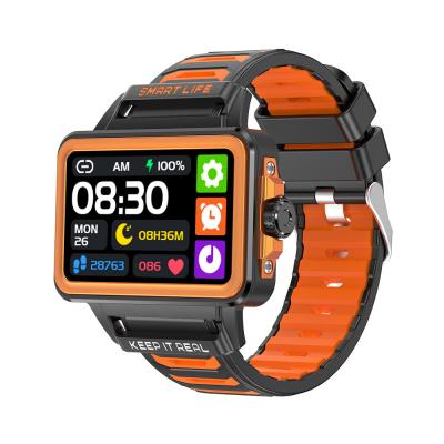 China Lightweight 40g Rectangular Shape Smart Watch With 1.57 Inch TFT HD Screen for sale