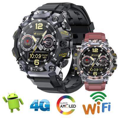 China Stylish And Functional 4G GPS Outdoor Watch Stainless Steel Design And 1150MA Battery for sale