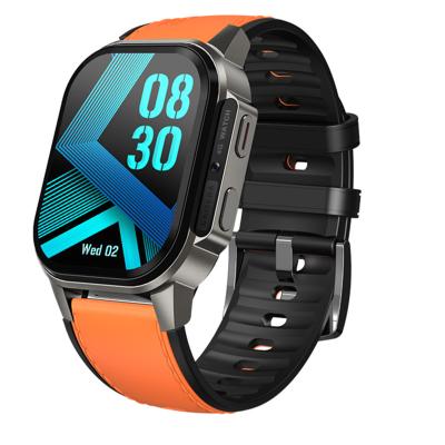 China SIM Card Slot 4G Smart Watch V4.2 BLE Bluetooth Android Sports Watch Silicone Strap for sale