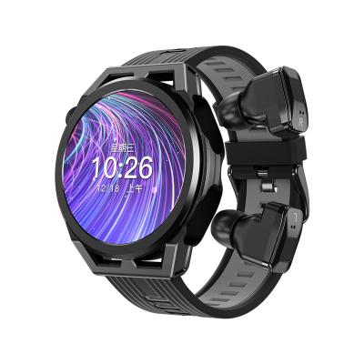 China Fitness TWS Smart Watch Bluetooth Dual Headset Call 2 In 1 Earbuds And Smartwatch for sale