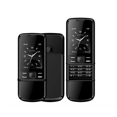 China New Classic 8800 Slider Mobile Phone 2.4inches Screen 2G GSM Dual SIM Bluetooth for sale