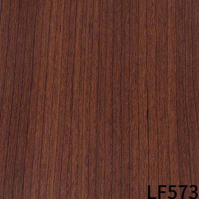 China Plastic Wood Grain Laminate Paper PVC Foil Sheet for sale