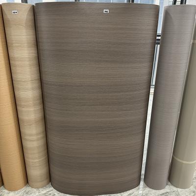 China Self Adhesive Wood Grain PVC Film Rolls for Furniture , Decoration Furniture PVC Laminating Film for sale