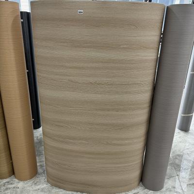 China Houtgraan pvc film voor meubels, zelfklevende pvc film marmer solide kleur voor thuis kantoor Te koop