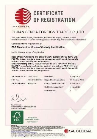 FSC - Fujian Senda Foreign Trade Co., Ltd.