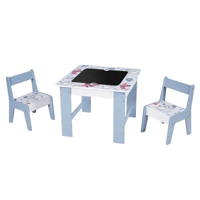 China Modern Functional Toffee And Friends Kids Table Chairs Set Drawing Table With Storage for sale