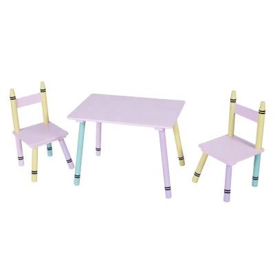 China Caramel and Friends modern kids chair and wooden table set for kids for sale