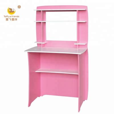 China MDF Board Kids Desk Wooden Bookcase for sale