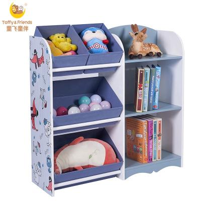 China Caramel and Friends Functional Kids Storage Cabinet Toy Storage Organizer in Puppy Design for sale