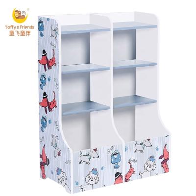 China Toffee and Friends Modern Kids Wooden Shelf Storage Cabinet in Puppy Design for sale