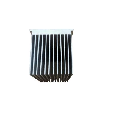 China Heatsink Customized Aluminum Clear Anodized Amplifier Heatsink for sale