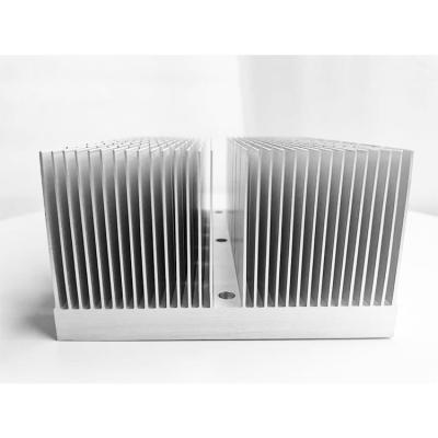 China Aluminum Custom CNC Milling /Machining Aluminum Extrusion Radiator Profile for sale