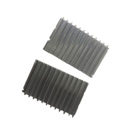 China Small aluminum foil custom micro machining. Radiator expelled for sale