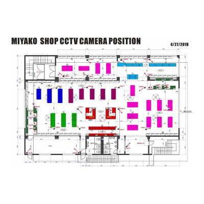 China Waterproof / Waterproof MIYAKO Shop (Area: 500 square meter camera) sets design in Apri., 2018. for sale