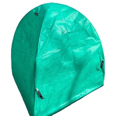 China Plant Protection Cover POP Fiberglass Stem Shrub Cover Winter Plant Cloche with Fleece and Shade Netting for sale