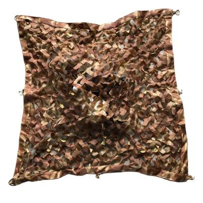 China Polyamid Oxford Desert Camo Netting Camouflage Netting For Camping Sun Shade Party Military Hunting Shooting Decoration 2x3m for sale