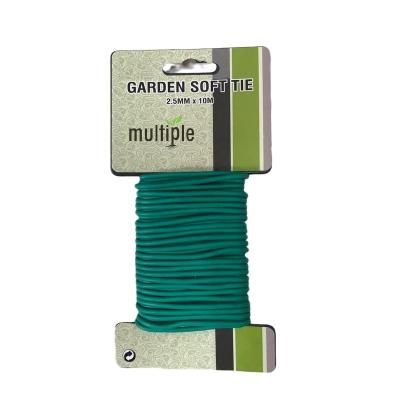 China 2.5mm x 10m Outdoor/Indoor Garden Soft Twist Tie for Vineyard and Orchard for sale