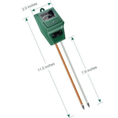 China No Battery Hydroponics 3 in 1 Moisture PH Light Soil Analyzer for Horticulture for sale