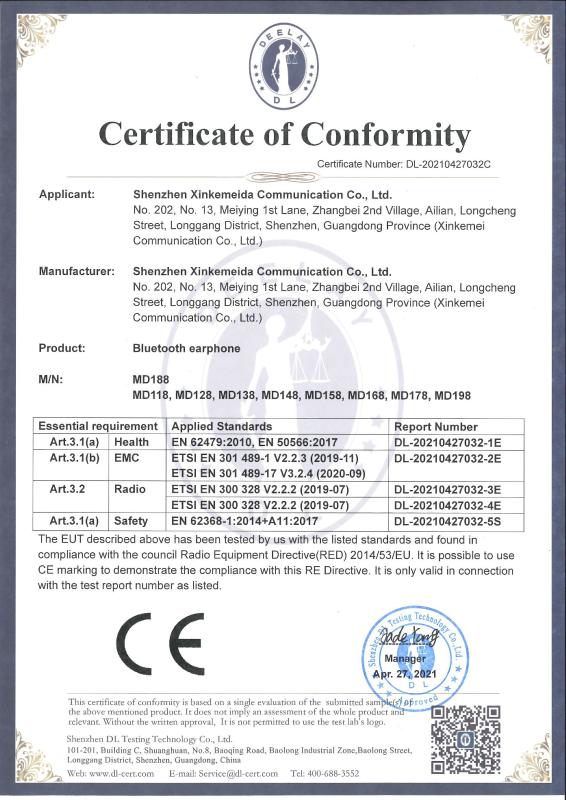 CE - Guangzhou Weituoge Electronic Technology Co., Ltd.