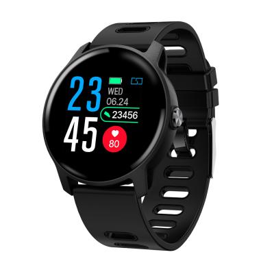 China Waterproof Heart Rate Monitor Blood Pressure Touch Screen S08 Sports Smart Watch For IOS 2021Smart Phone Android Watch for sale